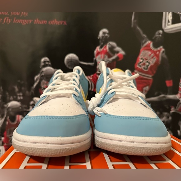 Nike Dunk Low “Homer Simpson” GS 7Y  DX3382-400 - Picture 4 of 9